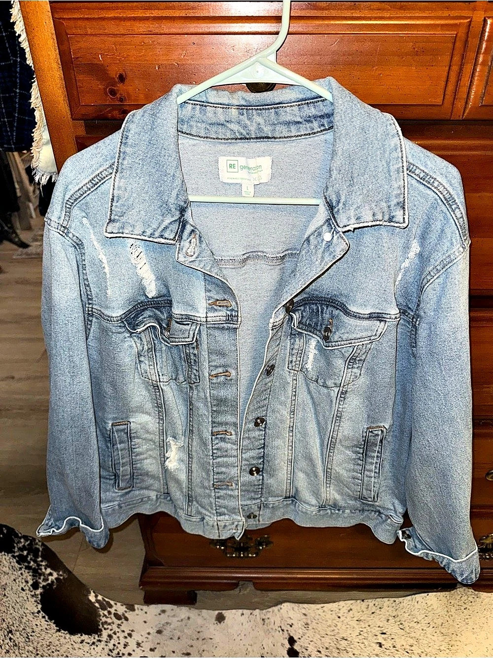 Generation Denim Jacket Size large